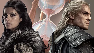 How old are the Witcher and Yennefer?