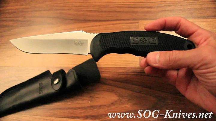 SOG Field Pup II Knife FP5 - Video Demo