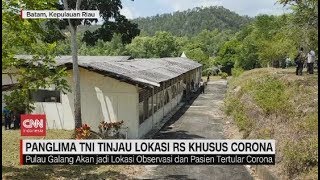 Ini Lokasi RS Khusus Corona di Batam, Kepulauan Riau