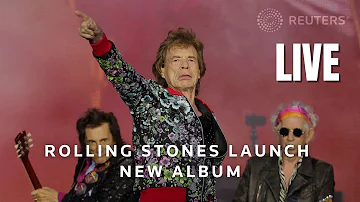 LIVE: Rolling Stones launch new album in London