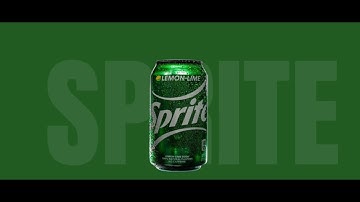 Refreshing sprite drink animation in canva