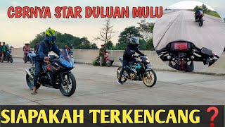 SATRIA FUFI VS CBR150 SIAPA MENANG?