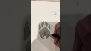 Wolf Paw #art #drawing #sketch