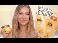 GARNIER Whole Blends (Honey Treasures) Review! Shampoo, Conditioner + Hair Mask