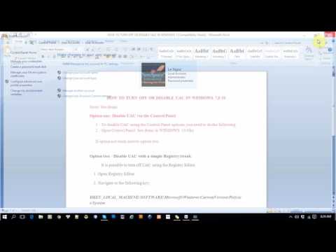 How to turn off User Account Control (UAC) in windows 7, 8, 10 - cách tắt UAC trên windows ✔