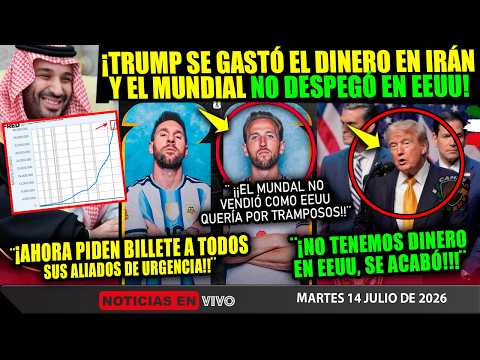 TRUMP ¡SE GASTÓ EL DINERO DE EEUU EN IRÁN! MUNDIAL FRACASO MESSI ARGENTINA INGLATERRA ¡NO FUNCIONÓ!