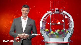 Wednesday Lotto Results – Draw 4155 – 9 February 2022