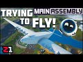 Trying To FLY! Main Assembly Ep.2 | Z1 Gaming