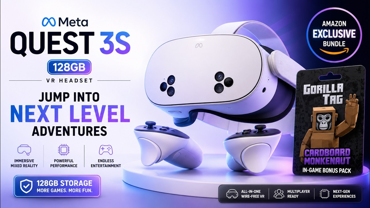 Meta Quest 3S VR Headset Review – What You Should Know - YouTube