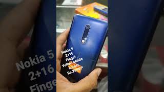 nokia 5 used mobile low price Ra.2300 2+16 finger print model