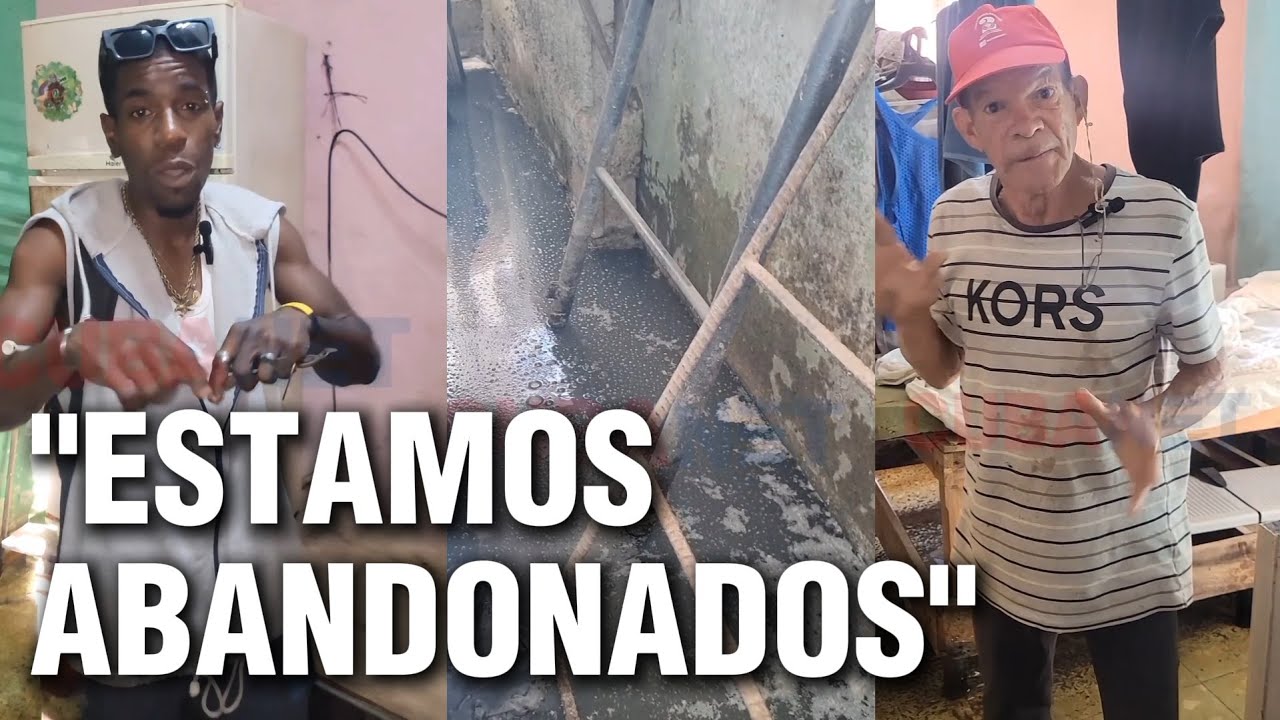 Estos cubanos viven en aguas albañales desde hace años y el Estado no hace nada