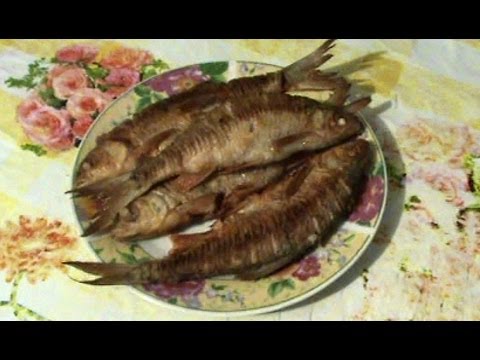 Жаренная рыбка без мелких косточек