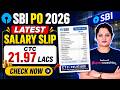 SBI PO 2026 Latest Salary Slip | Allowances Perks & Deductions In Hand Salary 😱Banking Testbook