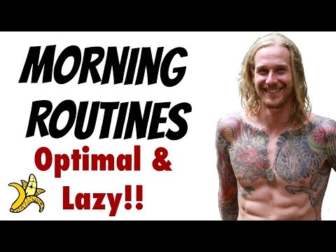 Optimal and Lazy Morning Routines!