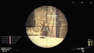 Epic MW3 Spawn trap Feed on Seatown!!!