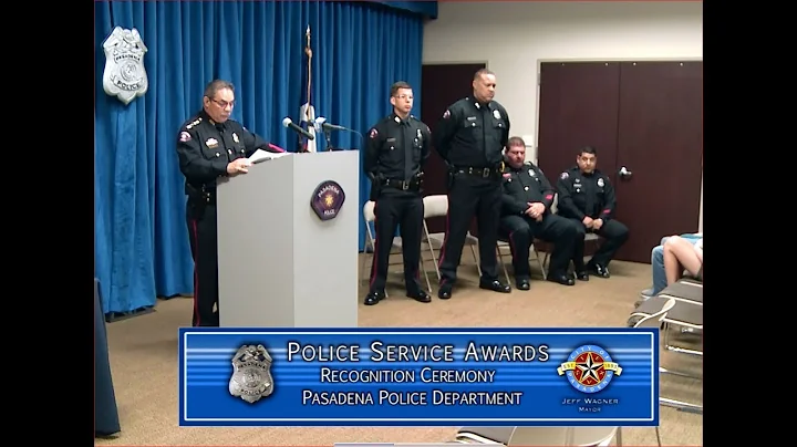 Pasadena Police Recognition Awards
