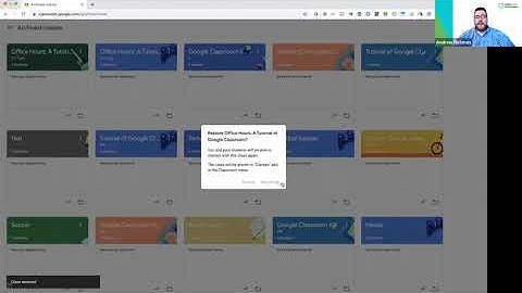 LMS 101 - Google Classroom: Archiving and Email Settings