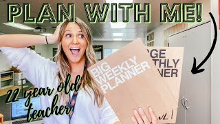 HOW I PLAN AS A HIGH SCHOOL TEACHER |First Year Teacher|