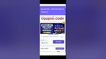 Shreshth ESE + GATE 2027 Batch D - Electrical Coupon code pw Shreshth ESE + GATE 2027 Electrical #pw