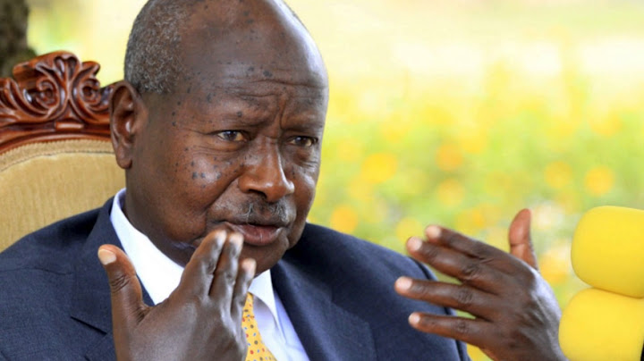 President of Uganda Museveni: 'I must be a wonderful dictator'
