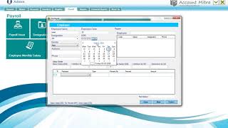 Account Mitra ERP software Payroll Employee screenshot 5