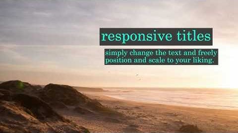 Free Custom 4K Social Media Titles After Effects Template