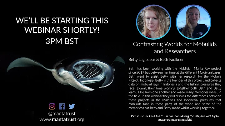 Manta Trust Webinar Series - Betty Laglbauer & Bet...