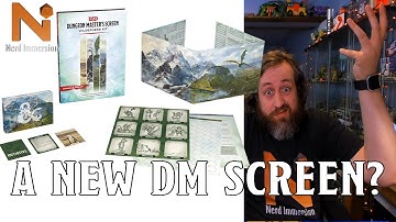 A New DM Screen from WotC? | Nerd Immersion