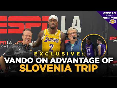 EXCLUSIVE: Vando on Connectivity & Chemistry in Slovenia - Mason & Ireland at Lakers Media Day