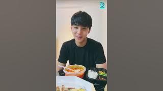 ENG SUB Seventeen's Mingyu mukbang eating show during quarantine vlive