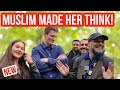 Muslim made her think! Hashim Vs Atheist Girl | Speakers Corner | Hyde Park