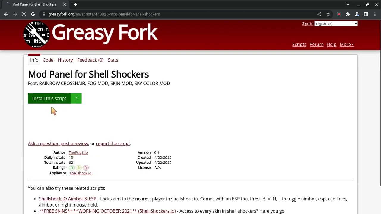 Shellshock.io Aimbot 0.0.0.5 - Free Fun Extension for Chrome - Crx4Chrome