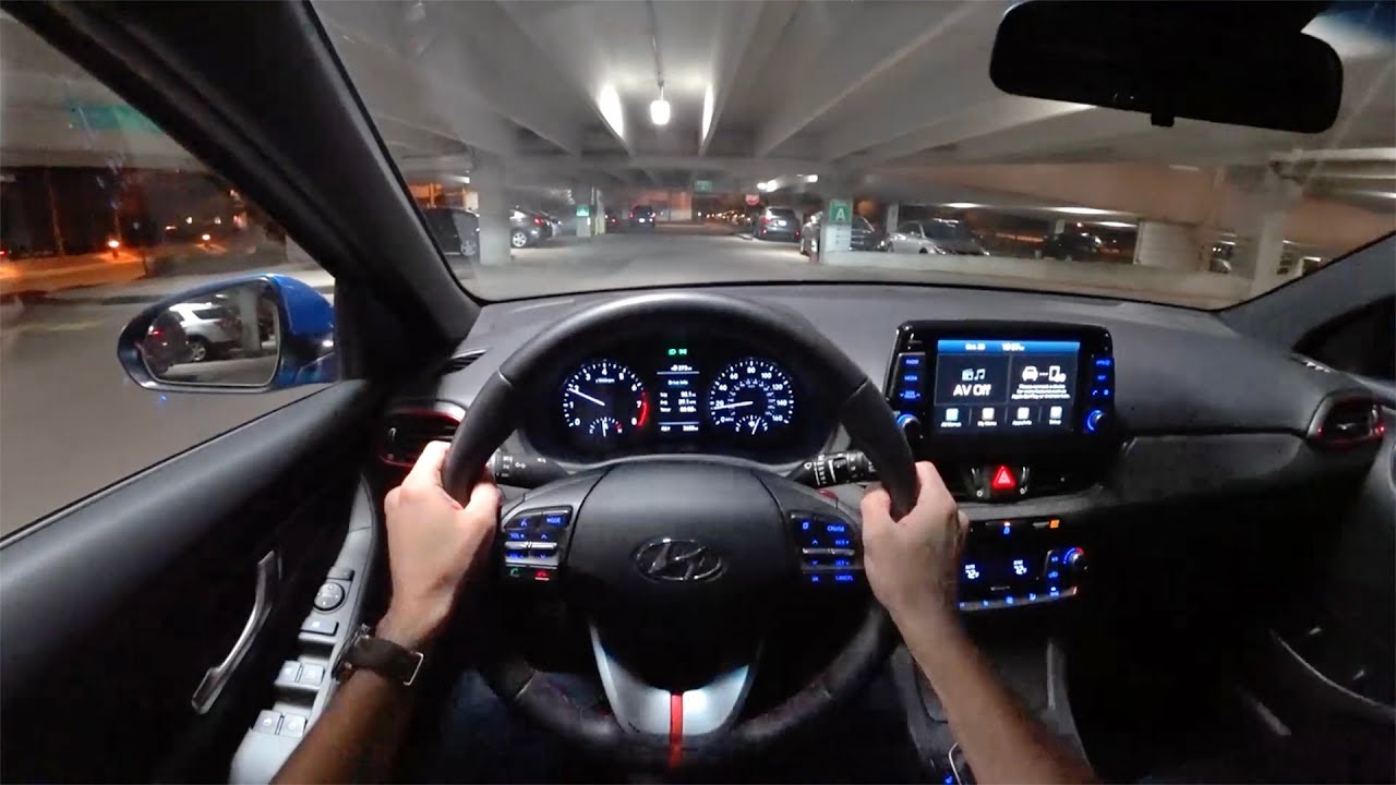 2018 Hyundai Elantra Gt Sport Pov Night Drive Binaural Audio