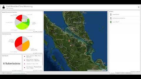 Video Demo Esri - Real Time Field Workers Monitoring