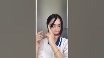 Tự cắt tóc mái và cái kết #shorts #luugiahan #kieutocdep #haircut