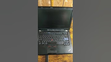 ThinkPad t420 booting arch Linux. #linux #lenovo #thinkpad #archlinux