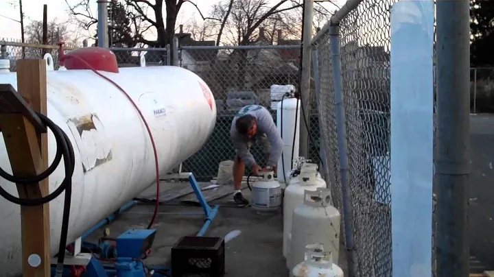 How to fill a Propane tank