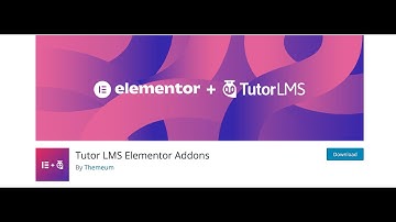 Tutor LMS Elementor Addons
