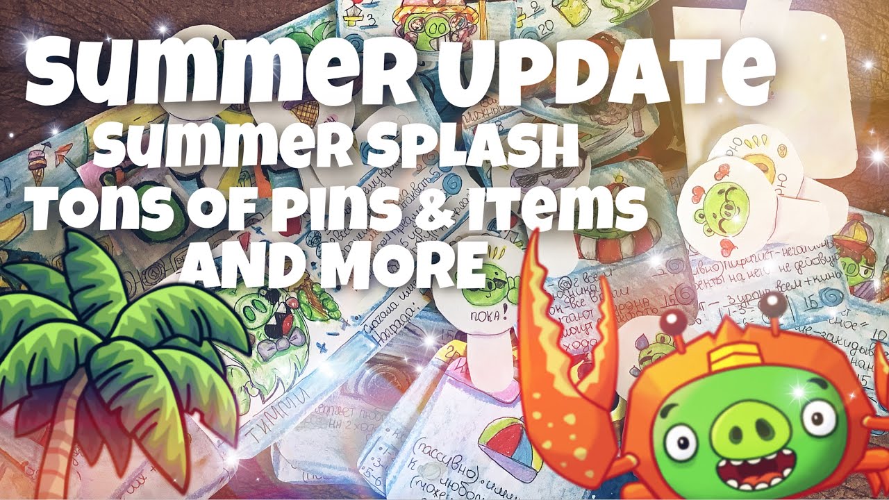 Summer Splash Update Items News Bad Piggies Items YouTube summer-splash-update-items-news-bad-piggies-items-youtube