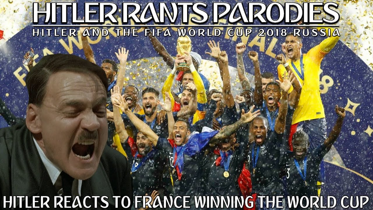 Hitler reacts to France winning the World Cup Final