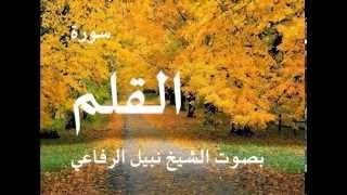 سورة القلم بصوت الشيخ / نبيل الرفاعي 68