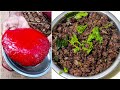 இரும்புச்சத்து அதிகமுள்ள ஆட்டு இரத்த பொரியல் | Goat/mutton iron rich blood fry recipe tamil