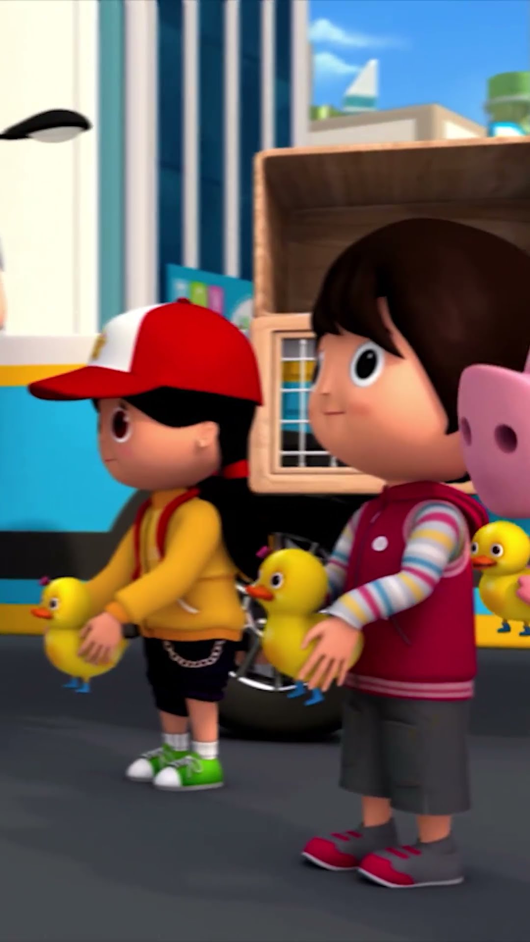 La policia ayuda al autobús ?? | #CancionesInfantiles #LittleBabyBum