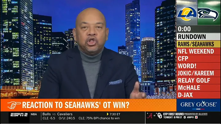 Pardon The Interruption | Wilbon on Seahawks stun Rams in OT - Packers vs Bears - Jaguars vs Broncos