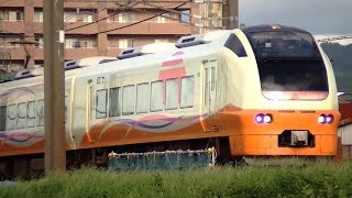 臨時快速四尺玉号 E653系U107編成 新潟→来迎寺 9350M