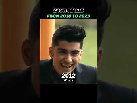 Zayn Malik Age 2010-2024