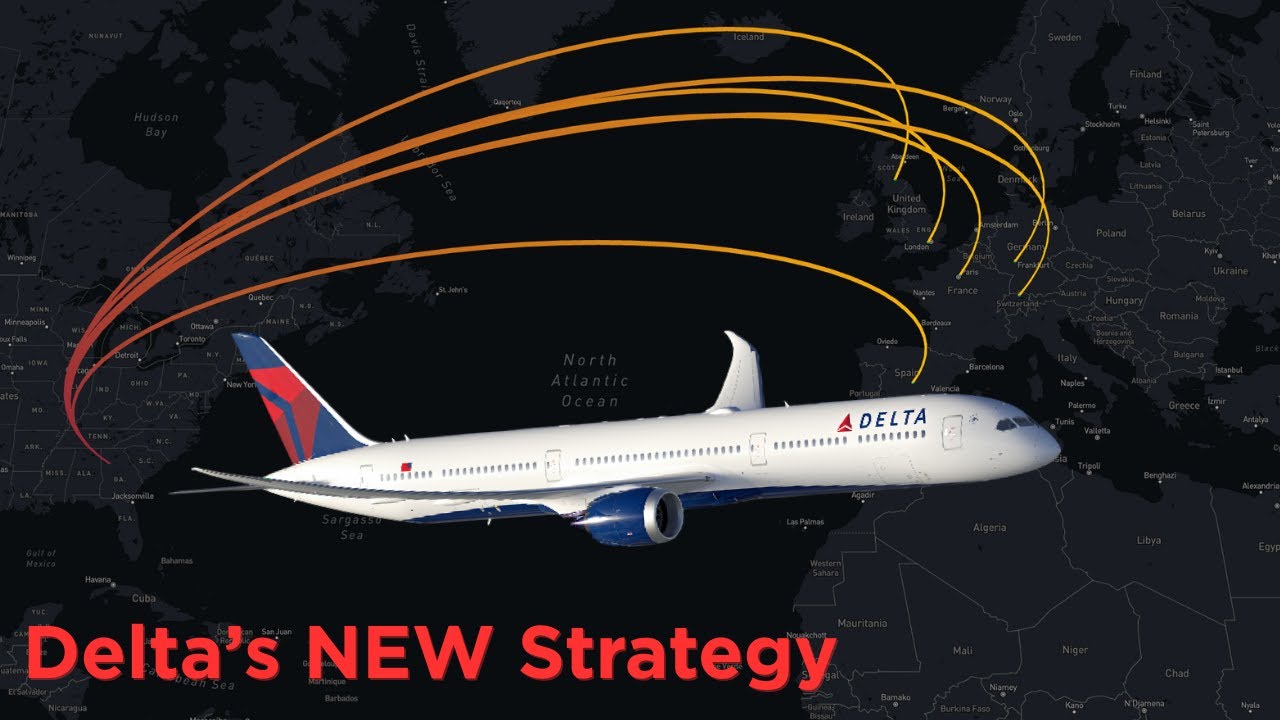 Как авиакомпания Delta Airlines будет использовать свои новые самолеты 787 Dreamliner?