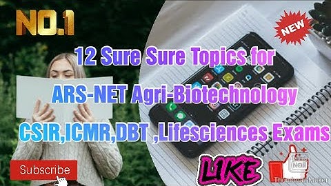 ARS-NET AGRI-BIOTECHNOLOGY Most important Topics