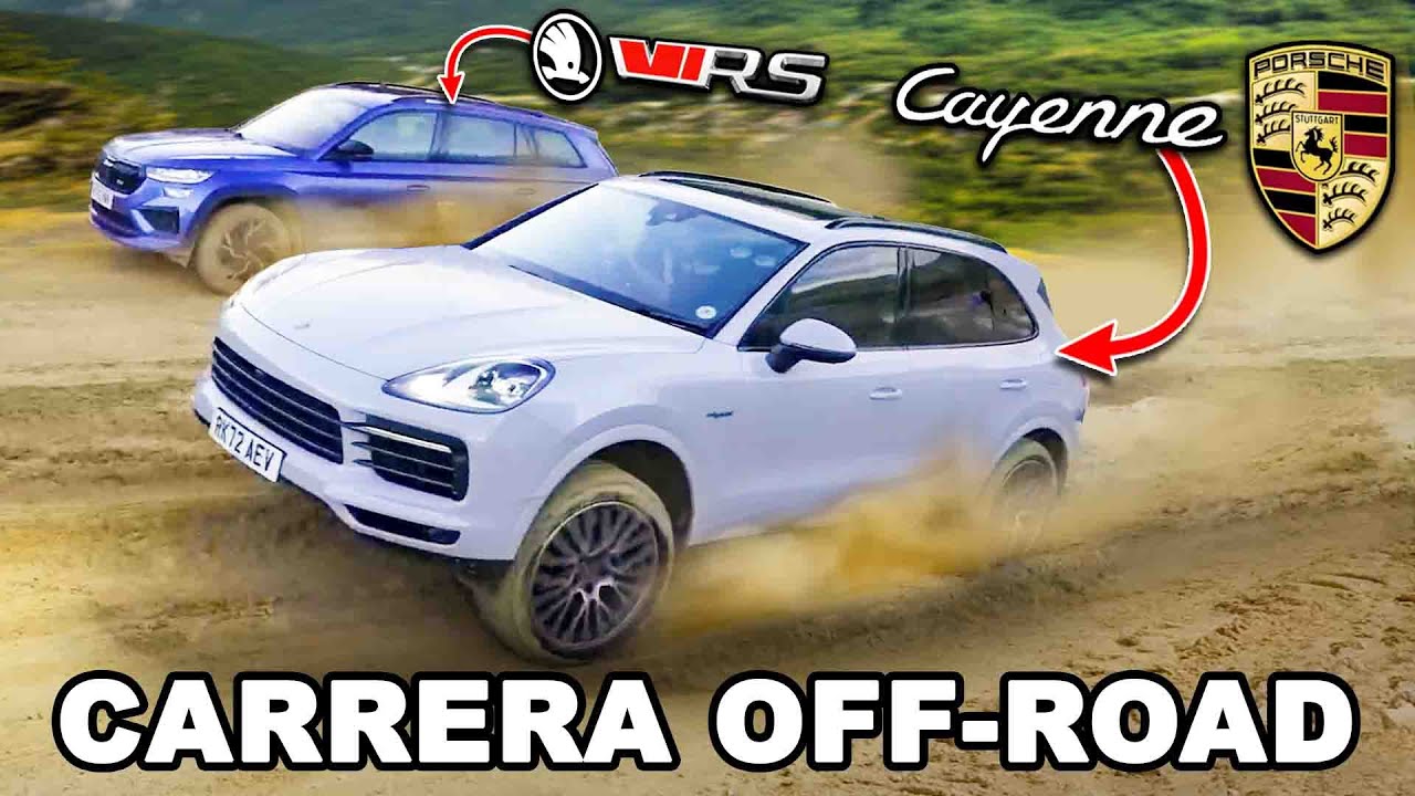 ⁣¿Puede un Porsche ganarle a un Skoda RS en OFF-ROAD?