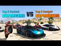 GTA V Supercars VS Superbikes | which is fastest